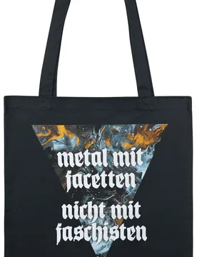 Stofftasche - Facetten - schwarz - Lizenziertes Merchandise! - None - unisex - Metal.de - FashionsVida