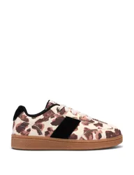 Kids' Cow Print Trainers (7 Small - 9 Small) Multi Female