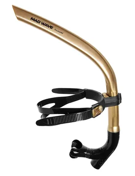 Pro Frontal Snorkel Gold One Size unisex - Mad Wave - FashionsVida