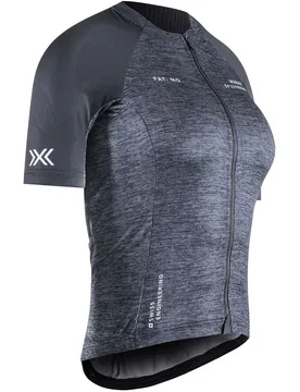 Maglia A Maniche Corte Corefusion Merino Opal Black Melange - X-BIONIC - FashionsVida