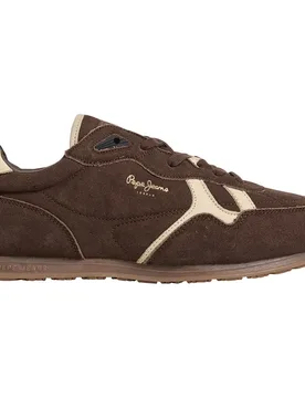 Baskets Daze Block Bark Brown EU 41 - Pepe jeans - FashionsVida