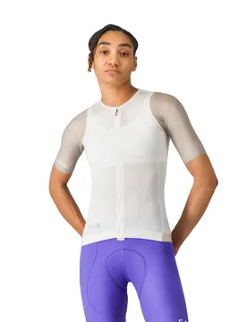 Maglia A Maniche Corte Corretto White Marfil / Black Clay - Castelli - FashionsVida