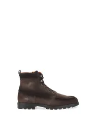 SANTONI Anfibi in pelle MARRONE 6
