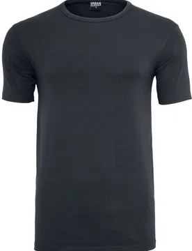 T-Shirt - Fitted Stretch Tee - M bis 5XL - für Männer - Größe M - schwarz - Männer - male - Urban classics - FashionsVida