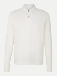 Langarm-Poloshirt TIMON Weiß M