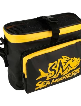 Bait Stack Bait Pouch Black / Orange One Size unisex - Sea Monsters - FashionsVida