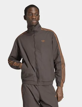 Mens Firebird Woven Track Top - Marrone, marrone marrone Uomo taglia XL - Adidas - FashionsVida