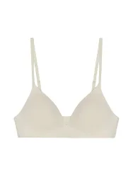 BH ohne Bügel WIRELESS PLUNGE BRA soft vanilla creme 38B Damen
