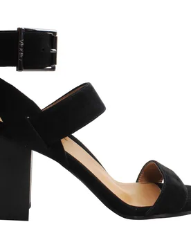 Perk Sofia Womens Black Heeled Sandals - Size Uk 6 - Vionic - FashionsVida