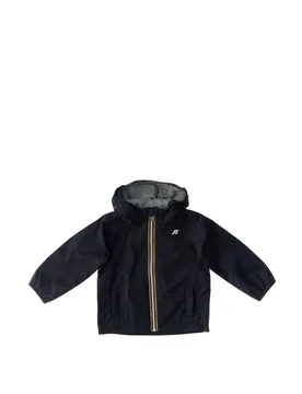 Giubbino antivento BLU NAVY 12Y - K-way - FashionsVida