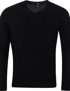 Pullover V-Neck Sweater, schwarz m - Callaway - FashionsVida