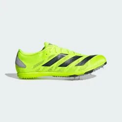 Scarpe adizero XCS 45 1/3 Lucid Lemon / Core Black / Halo Silver
