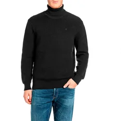 Pull à Col Roulé Uk00b0.000.7246x Black L