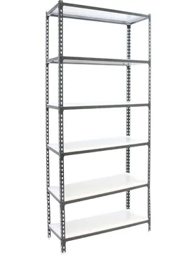 Estantería metálica Simonclick Superplus 6 Baldas 110x250x40 cm - SIMONRACK - FashionsVida