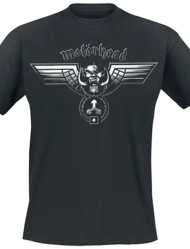 T-Shirt - Winged Warpig - S bis 5XL - für Männer - Größe XXL - schwarz - Lizenziertes Merchandise! - Männer - male - Motörhead - FashionsVida