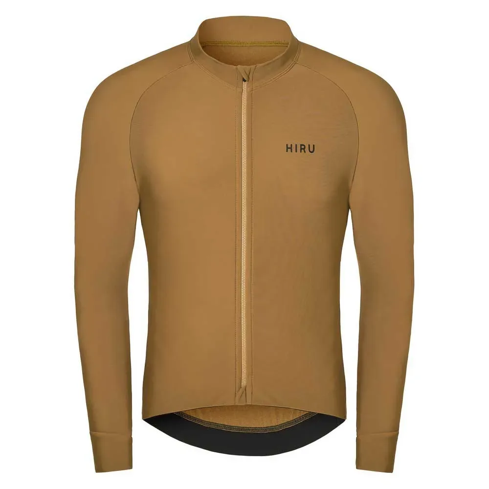 Maglia A Maniche Lunghe Core Thermal Mustard - Hiru - FashionsVida