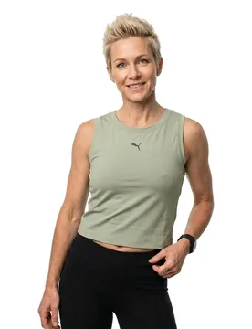 T-shirt Sans Manches 527733 Cloudspun Lux Army XL - Puma - FashionsVida