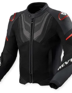 Giacca Moto Mantis 3 H2O Nero Rosso taglia L - Rev'it - FashionsVida