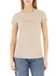 T-shirt girocollo MARRONE CHIARO XL