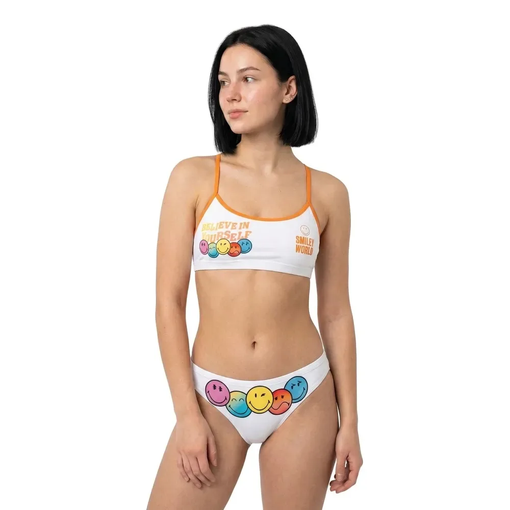 Smiley World Believe Bikini Multicolour S Women - OTSO - FashionsVida
