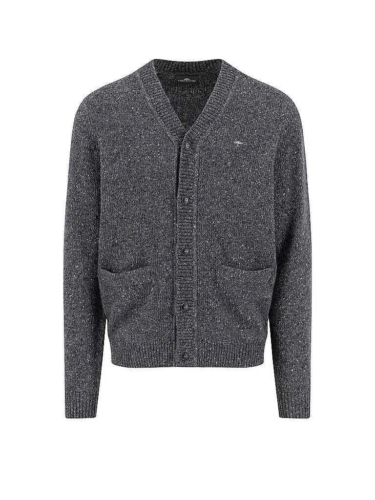 Strickjacke grau XL Herren - FYNCH-HATTON - FashionsVida