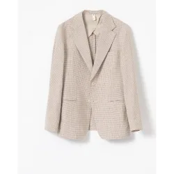Americana pata de gallo slim fit de hombre