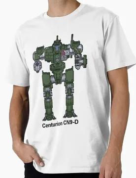 Centurion CN9-D Battletech Mechwarrior MWO Mech Combat Gift t shirt for RPG Gamer Short sleeve Graphic Clothes All Size Tops - Aliexpress - FashionsVida