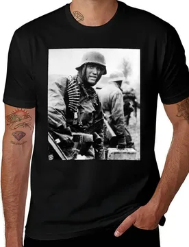 German MG42 Gunner Ardennes Offensive T-Shirt Sun Block Outdoor T-Shirt - Aliexpress - FashionsVida