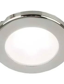 Stainless Steel Euroled 75 Cover Warm White Ceiling Light 24v Silver 75 x 25.5 mm unisex - Hella Marine - FashionsVida