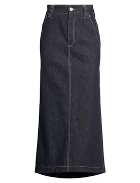 Jeansrock Damen Blau 32 Damen - Brunello cucinelli - FashionsVida