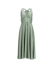 Swing Vestido de noche verde 44