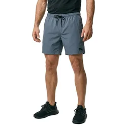Short De Bain Brand Swimshort Tidal Blue M