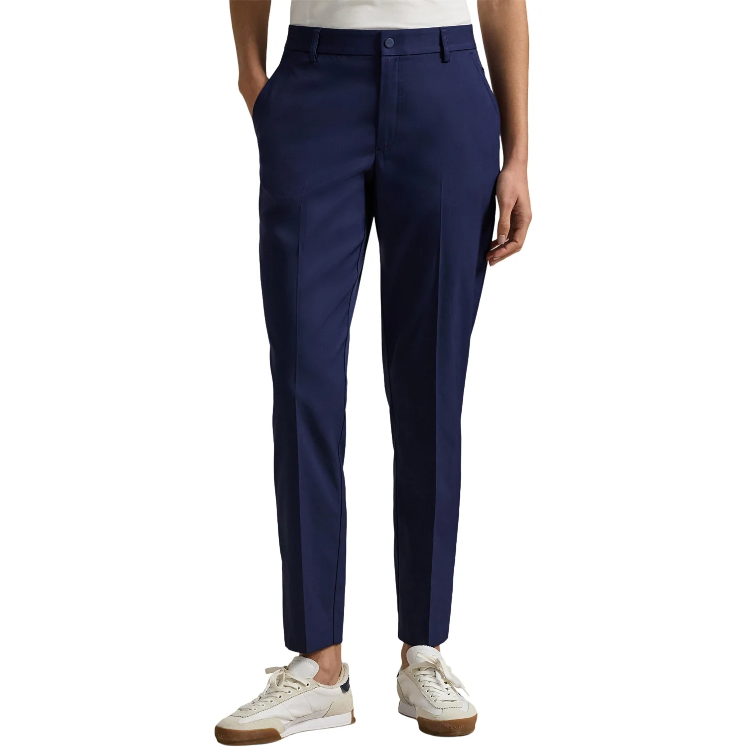 Hose Woven-Straight, navy 46 - Ralph Lauren - FashionsVida