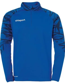 Sweat à Demi-zip Goal 25 Azure Blue / Navy M - Uhlsport - FashionsVida