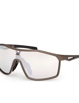 Kalidro Sunglasses Matte Dark Brown Brown Mirror/CAT2 unisex - Adidas Sport - FashionsVida