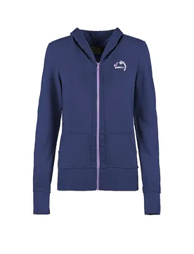 Giacca da arrampicata da donna con cappuccio Frida blu XS - E9 - FashionsVida