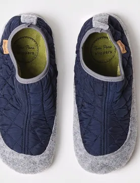 Zapatillas de casa de hombre de tejido acolchado - Toni Pons - FashionsVida