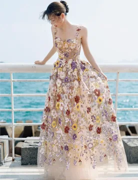 Xian Gong Industry's embroidered halter top design is a niche for toasting welcoming guests banquets and parties - Aliexpress - FashionsVida