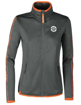 Damen Zip-Jersey NICKY, grau XXS - Eskadron - FashionsVida