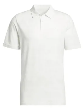 Adidas Polo Go-to Printed, weiss s - Adidas - FashionsVida