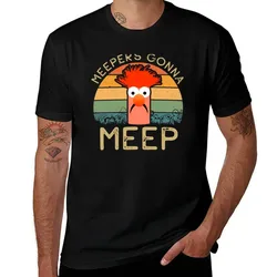Meepers Gonna Meep T-Shirt Lightweight Basic Short Sleeve Shirt