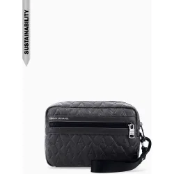 Neceser de hombre con logo allover