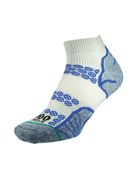 Mens Lite Anklet Repreve Double Layer Socks - - Size: M - 1000 Mile - FashionsVida