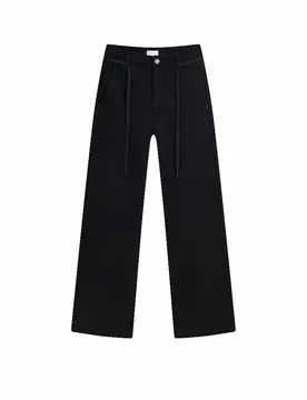 Pantalon Marlene coupe évasée DAWN noir 30/L34 - Dawn Denim - FashionsVida