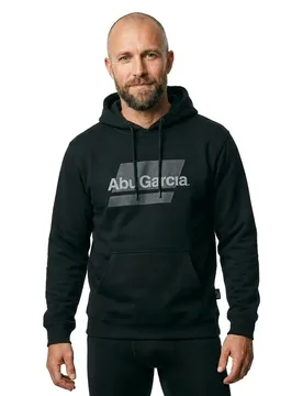 Flag Logo Hoodie Black S Men - Abu Garcia - FashionsVida