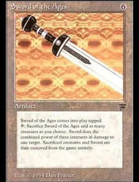 Sword of the Ages Legends - Magic: The Gathering - FashionsVida