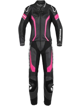 Tuta Moto Divisibile Donna LASER TOURING LADY Nero Fuc taglia 44 - Spidi - FashionsVida