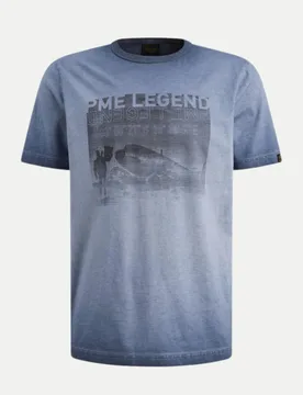 T-Shirt mit Fotoprint Blau 3XL - PME Legend - FashionsVida