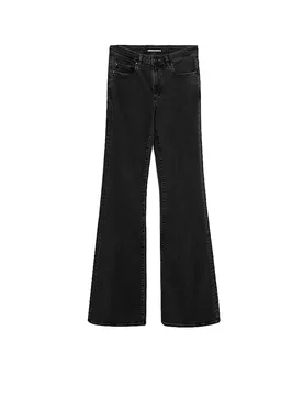 Jeans Flared Fit ANAMAA schwarz 31/L32 Damen - Armedangels - FashionsVida