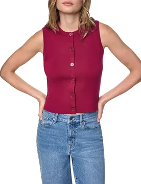 Gilet Dw7000682 Beet / Black M - DKNY - FashionsVida